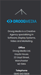 Mobile Screenshot of droogmedia.co.uk